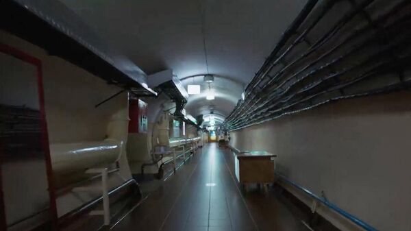 Кадр из видеообращения президента Украины Владимира Зеленского, в котором впервые показал бункер на Банковой - Sputnik Армения