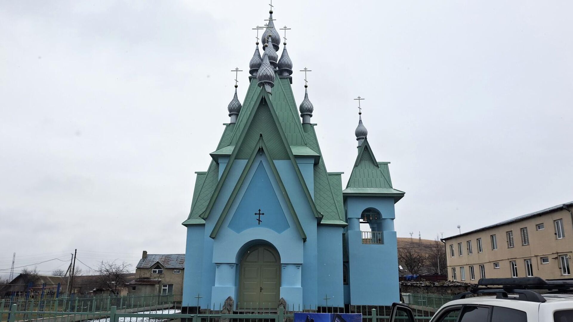 Православный храм Святого Николая Чудотворца в селе Амракиц Лорийской области Армении - Sputnik Армения, 1920, 24.02.2026