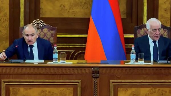 Վարչապետ Նիկոլ Փաշինյանի գլխավորությամբ տեղի է ունեցել Անվտանգության խորհրդի նիստ - Sputnik Արմենիա