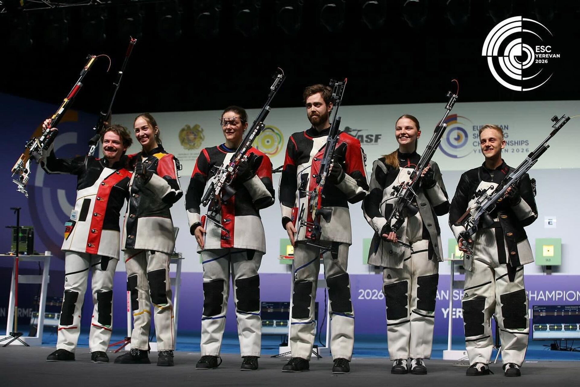 Чемпионат Европы по стрельбе из пневматической винтовки (1 марта 2026). Еревaн - Sputnik Արմենիա, 1920, 01.03.2026