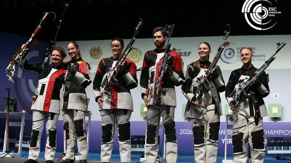Чемпионат Европы по стрельбе из пневматической винтовки (1 марта 2026). Еревaн - Sputnik Армения