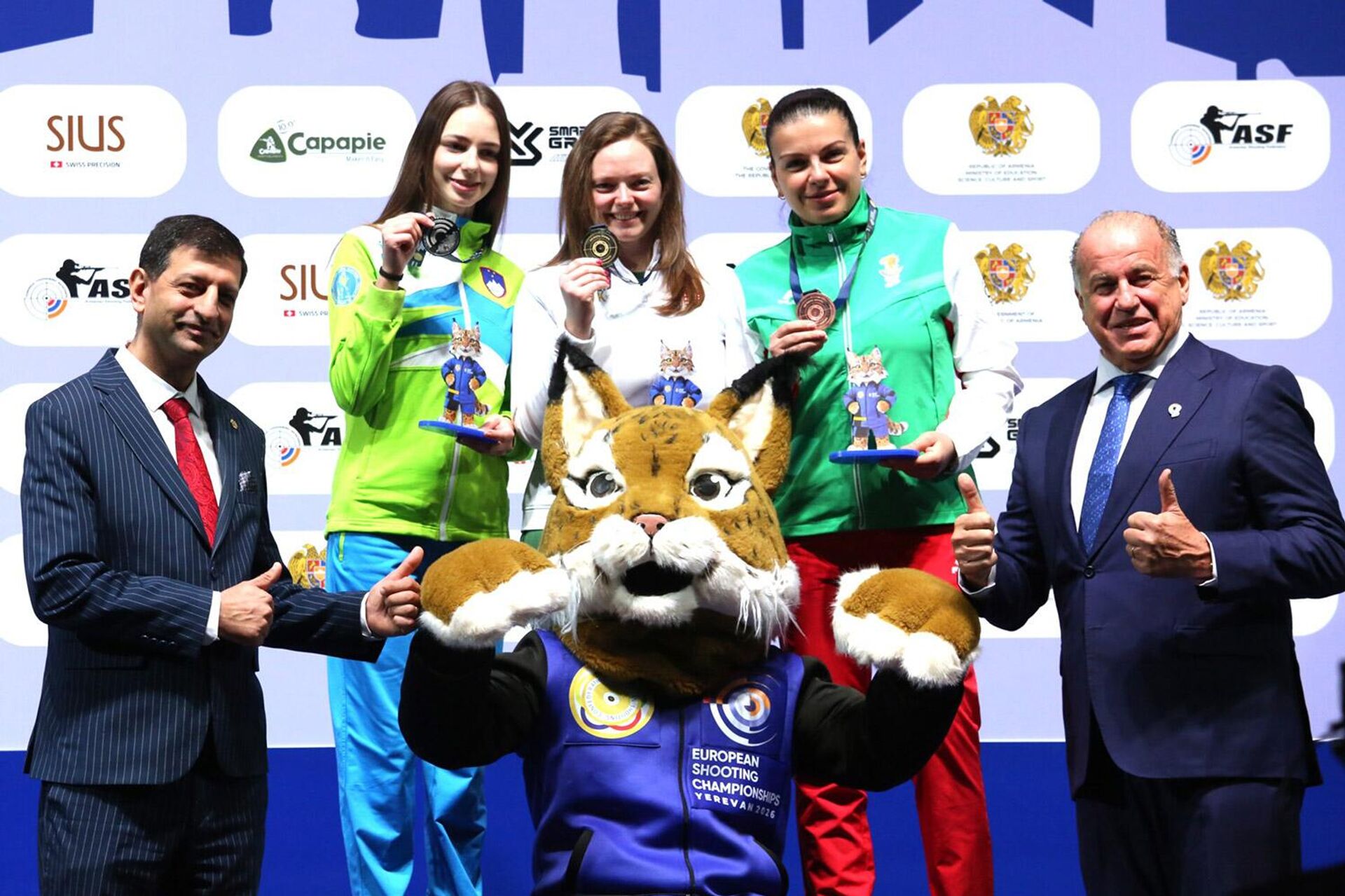 Чемпионат Европы по стрельбе из пневматического оружия (1 марта 2026). Еревaн - Sputnik Արմենիա, 1920, 01.03.2026