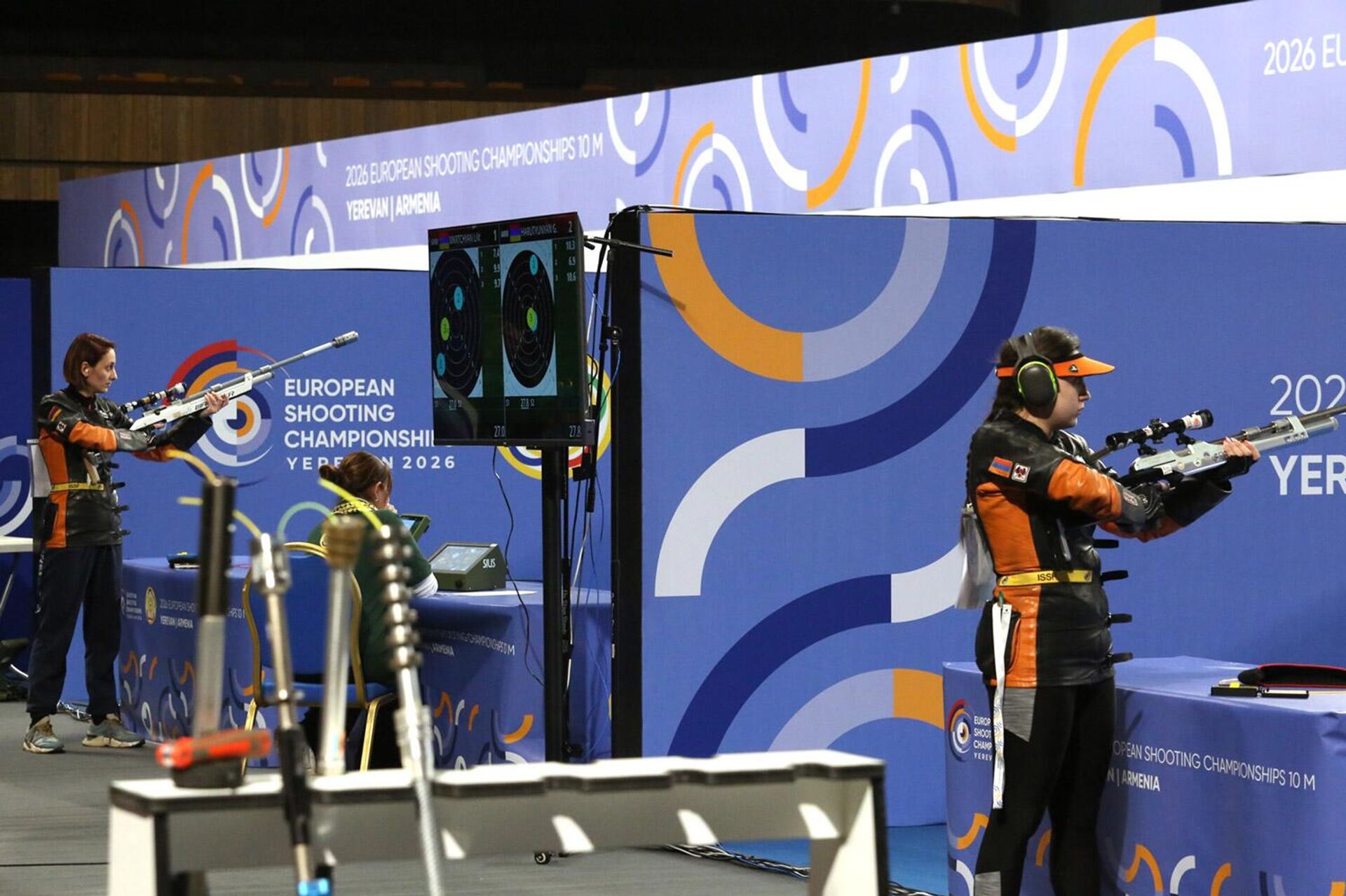 Чемпионат Европы по стрельбе из пневматического оружия (1 марта 2026). Еревaн - Sputnik Արմենիա, 1920, 01.03.2026