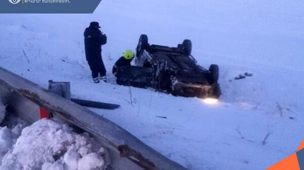 Дорожно-транспортное происшествие на дороге Мастара - Талин (2 марта 2026). Арагацотн - Sputnik Արմենիա