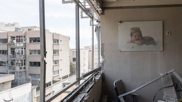 Последствия атак США и Израиля на больницу имени Ганди (2 марта 2026). Тегеран - Sputnik Армения