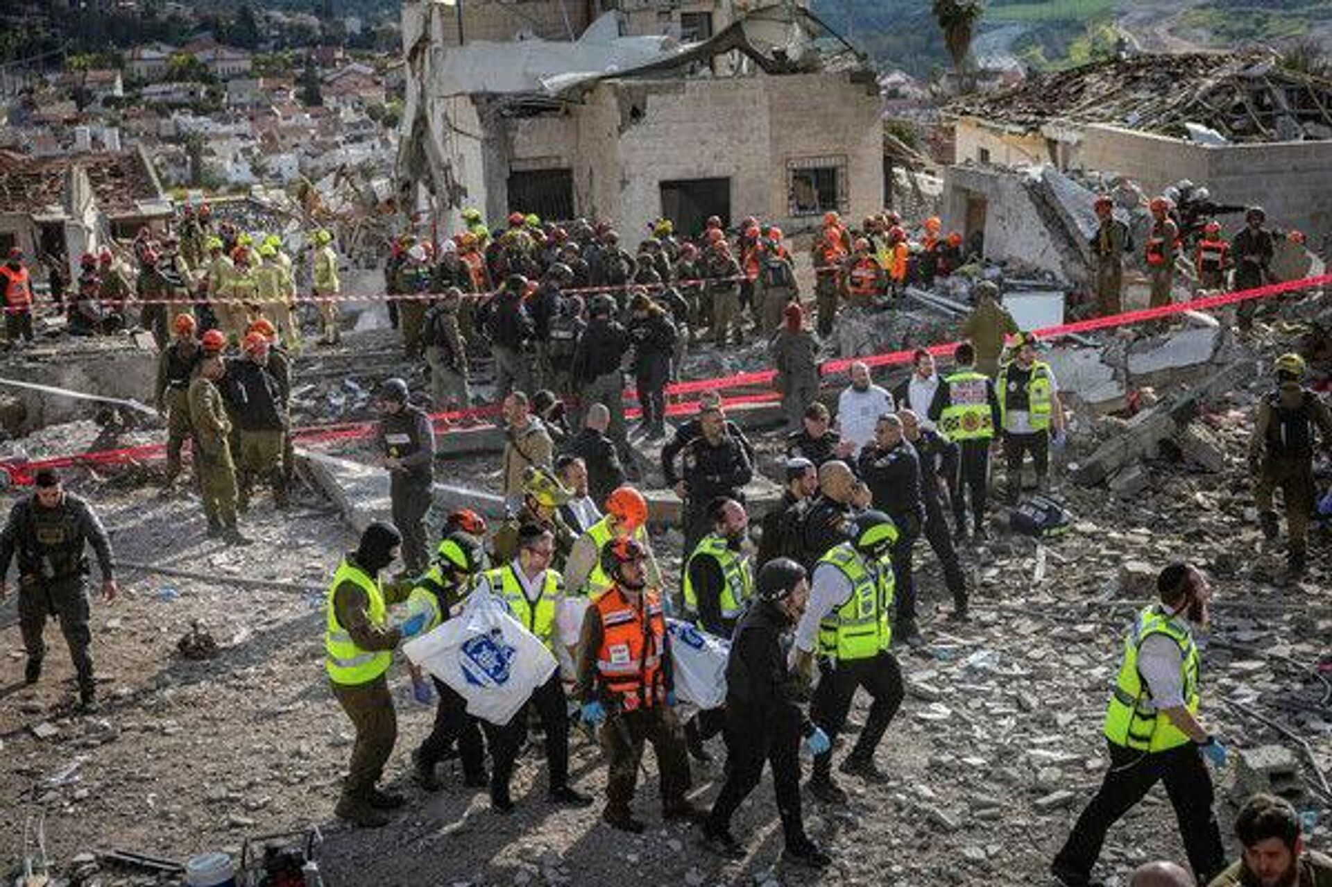 Разрушения в результате иранских ракетных ударов в городе Бейт-Шемеш (2 марта 2026). Израиль - Sputnik Արմենիա, 1920, 02.03.2026