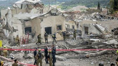 Разрушения в результате иранских ракетных ударов в городе Бейт-Шемеш (2 марта 2026). Израиль