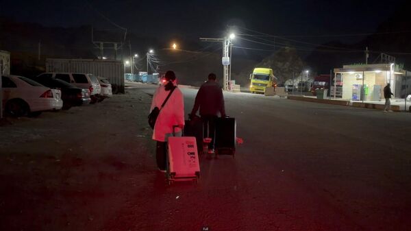 Ситуация на армяно-иранской границе на КПП Агарак - Sputnik Армения