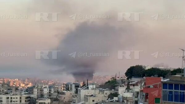 Взрыв от ракетного удара в Бейруте - Sputnik Армения