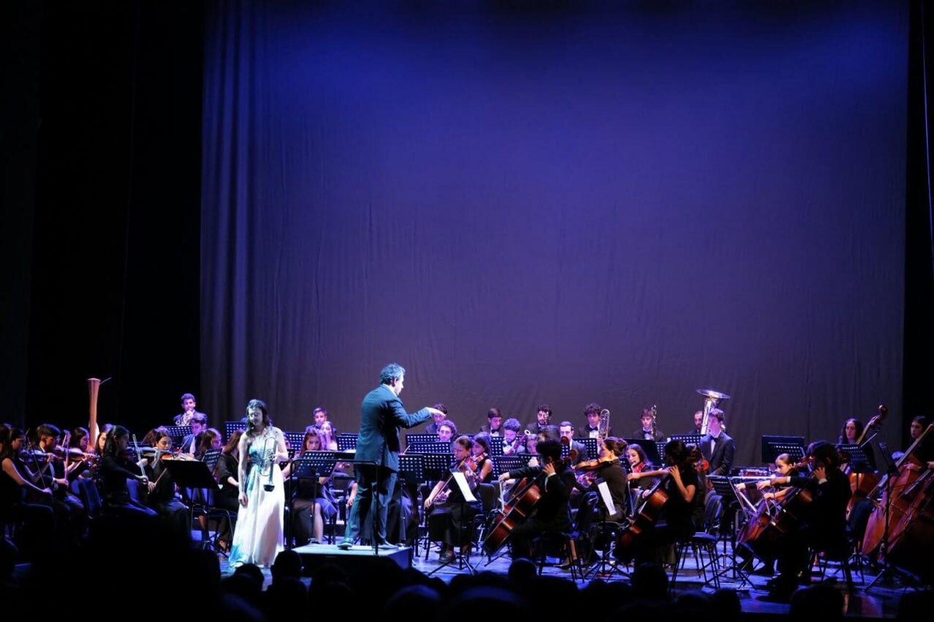 Концерт молодежного оркестра Ереван - Sputnik Армения, 1920, 03.03.2026