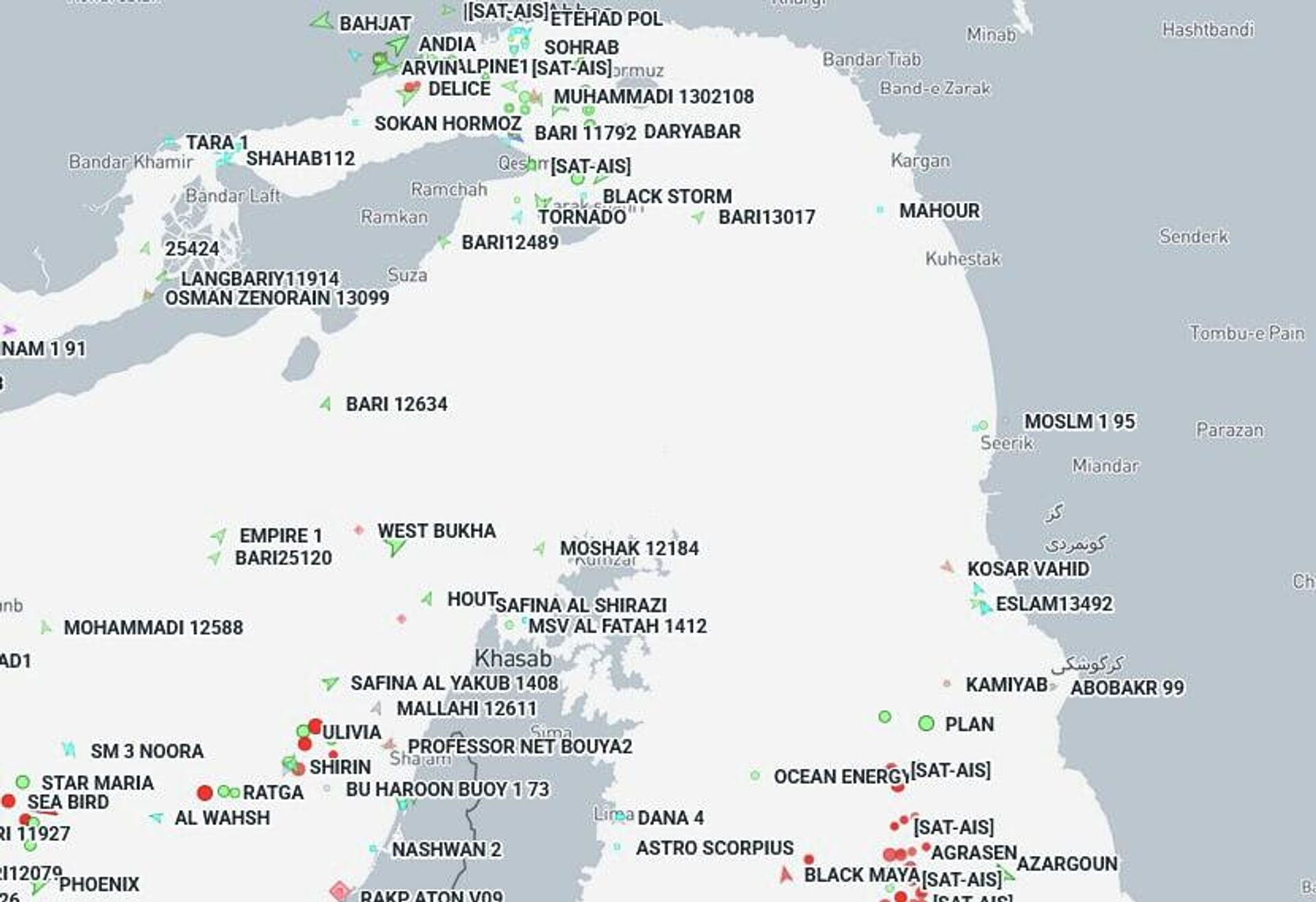 Ормузский пролив пуст - Sputnik Արմենիա, 1920, 04.03.2026