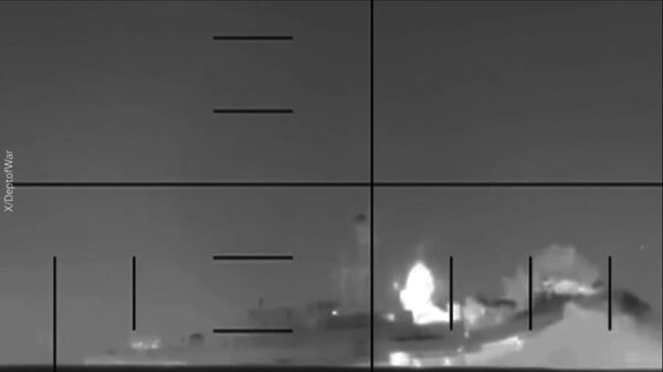 США показали момент торпедирования иранского фрегата - Sputnik Արմենիա