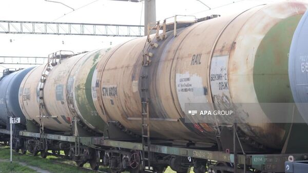 Ադրբեջանական դիզվառելիքի վագոնները - Sputnik Արմենիա