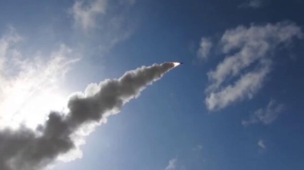 Момент запуска ракет «Хоррамшахр-4», «Хайбер» и «Фатх» в 22-й волне операции - Sputnik Армения