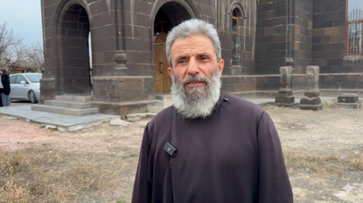 Духовный пастырь Аргавандской церкви Святого Саркиса священник отец Григор Ованнисян