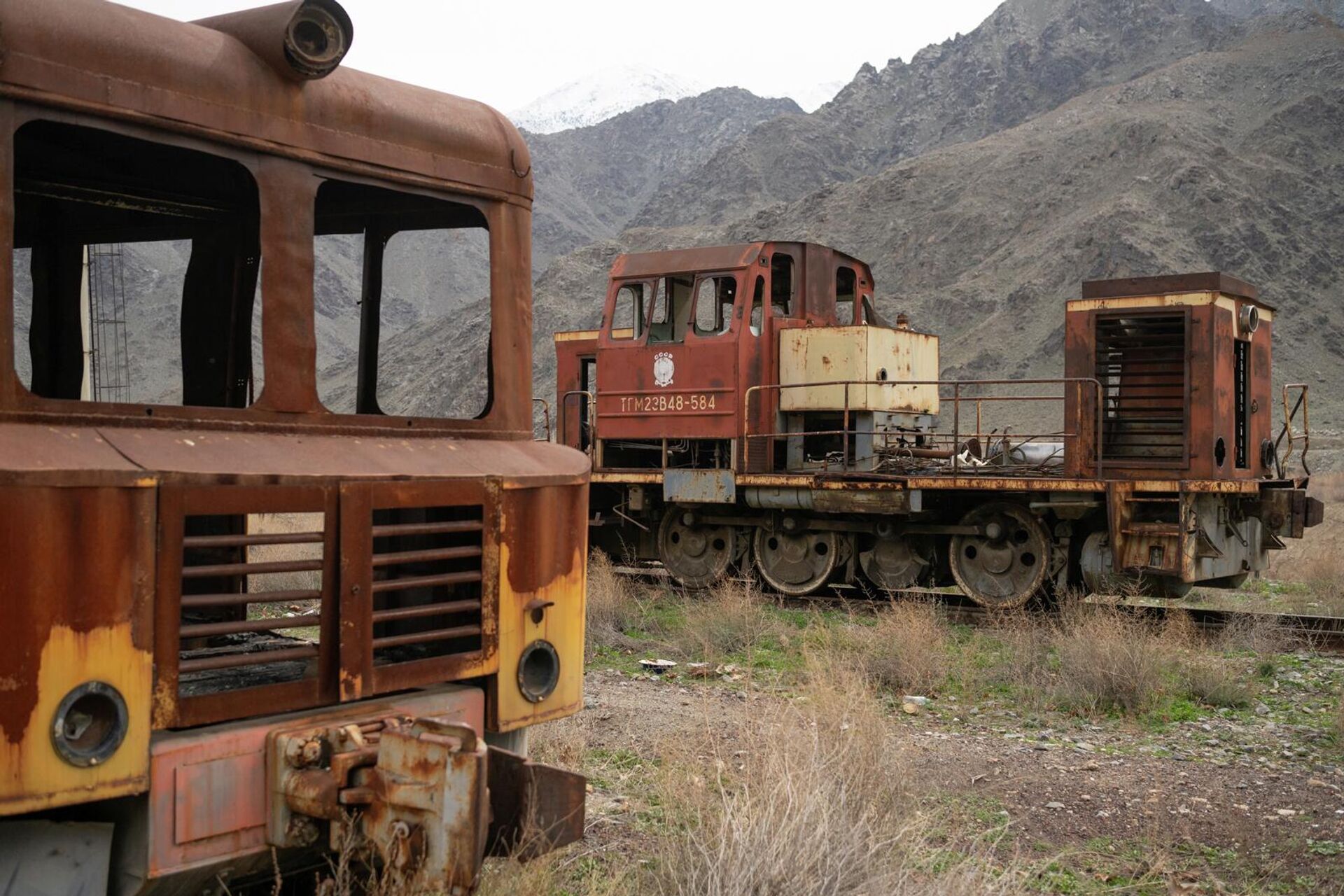 Недействующая железнодорожная станция Мегри - Sputnik Արմենիա, 1920, 07.03.2026