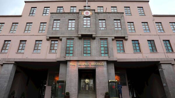 Здание министерства национальной обороны Турции - Sputnik Армения