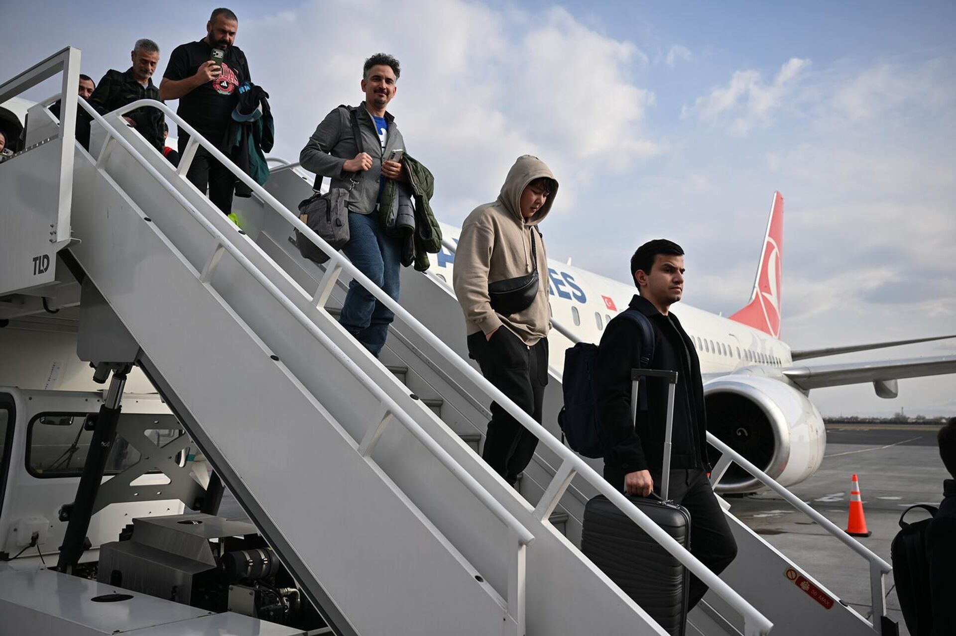 Первый рейс авиакомпании Turkish Airlines Стамбул – Ереван – Стамбул в Международном аэропорту Звартноц (11 марта 2026). Еревaн - Sputnik Армения, 1920, 11.03.2026