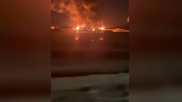 Последствия удара иранского БПЛА по военной базе в иракской провинции Эрбиль - Sputnik Արմենիա