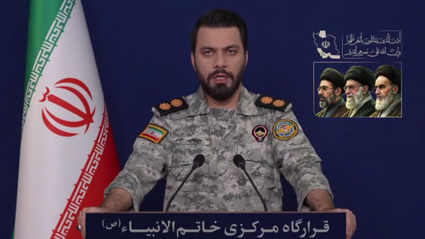 Пресс-секретарь Центрального командного штаба Хатам аль-Анбия КСИР полковник Ибрагим Зульфугари. - Sputnik Армения