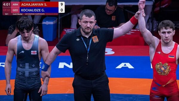 Сурен Агаджанян - чемпион Европы U23 - Sputnik Армения