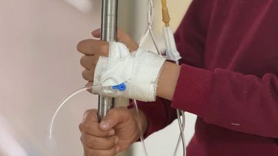 Больной онкологическим заболеванием в Центре гематологии им. Йоляна 