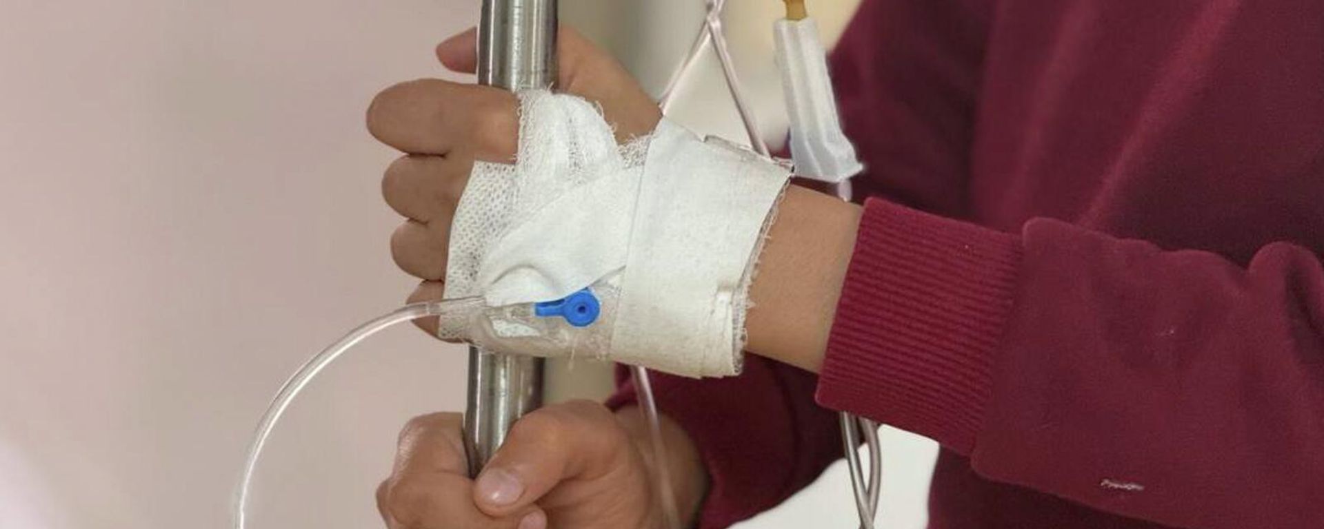 Больной онкологическим заболеванием в Центре гематологии им. Йоляна Больной онкологическим заболеванием в Центре гематологии им. Йоляна - Sputnik Армения, 1920, 12.07.2026