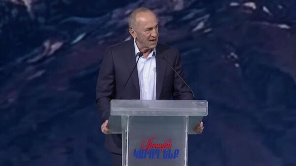 Մենք տրամադրված ենք վճռական, մեր նպատակը հաղթանակն է. Ռոբերտ Քոչարյան - Sputnik Արմենիա