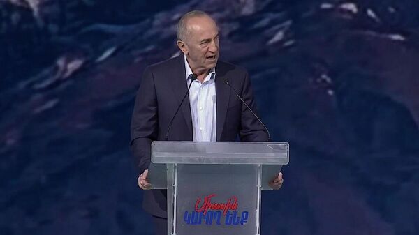 Մենք տրամադրված ենք վճռական, մեր նպատակը հաղթանակն է. Ռոբերտ Քոչարյան - Sputnik Արմենիա