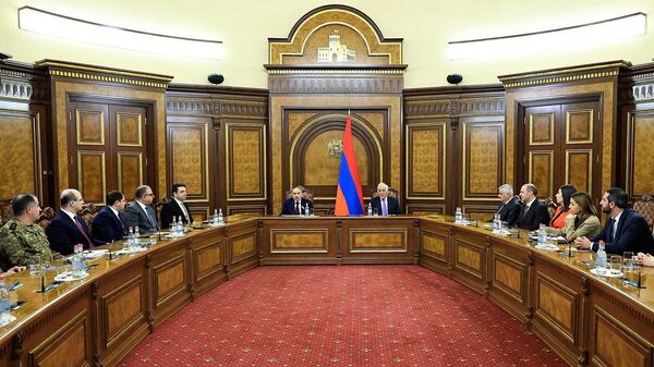 Заседание Совета безопасности Армении (17 марта 2026). Еревaн - Sputnik Армения