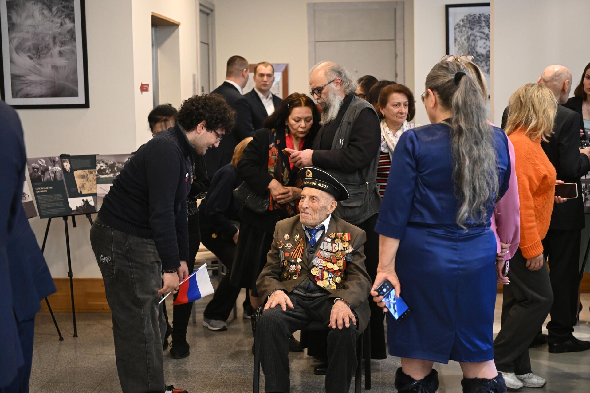 Открытие тематической выставки Крым. 80-летие подвига, приуроченной ко Дню воссоединения Крыма с Россией (18 марта 2014 года). Еревaн - Sputnik Армения, 1920, 18.03.2026