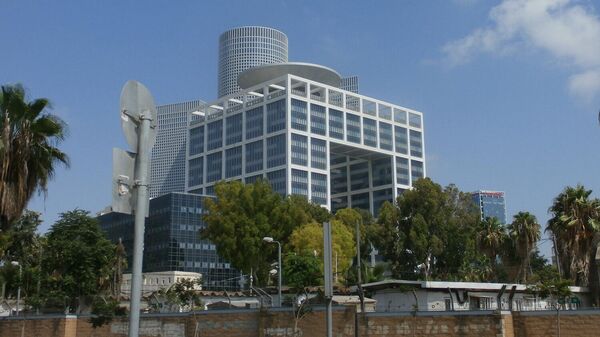 Башня Маткаль, в котором расположены офисы министерства обороны Израиля и Генштаба армии обороны Израиля - Sputnik Армения