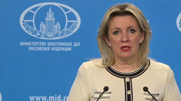 Мария Захарова во время брифинга (18 марта 2026). Москвa - Sputnik Армения