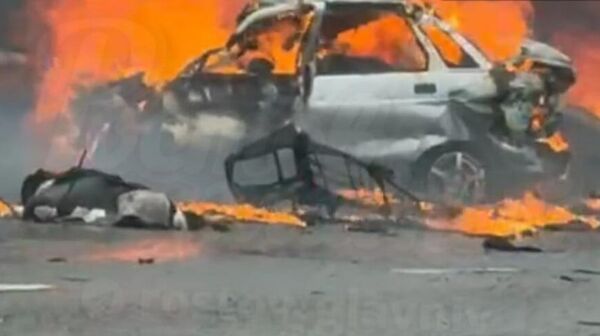 Бензовоз взорвался на трассе Ростов-Таганрог  - Sputnik Արմենիա