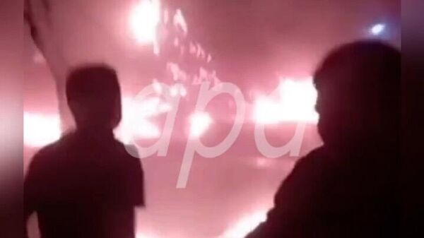 В Сумгаите при разжигании костра произошёл взрыв - Sputnik Армения