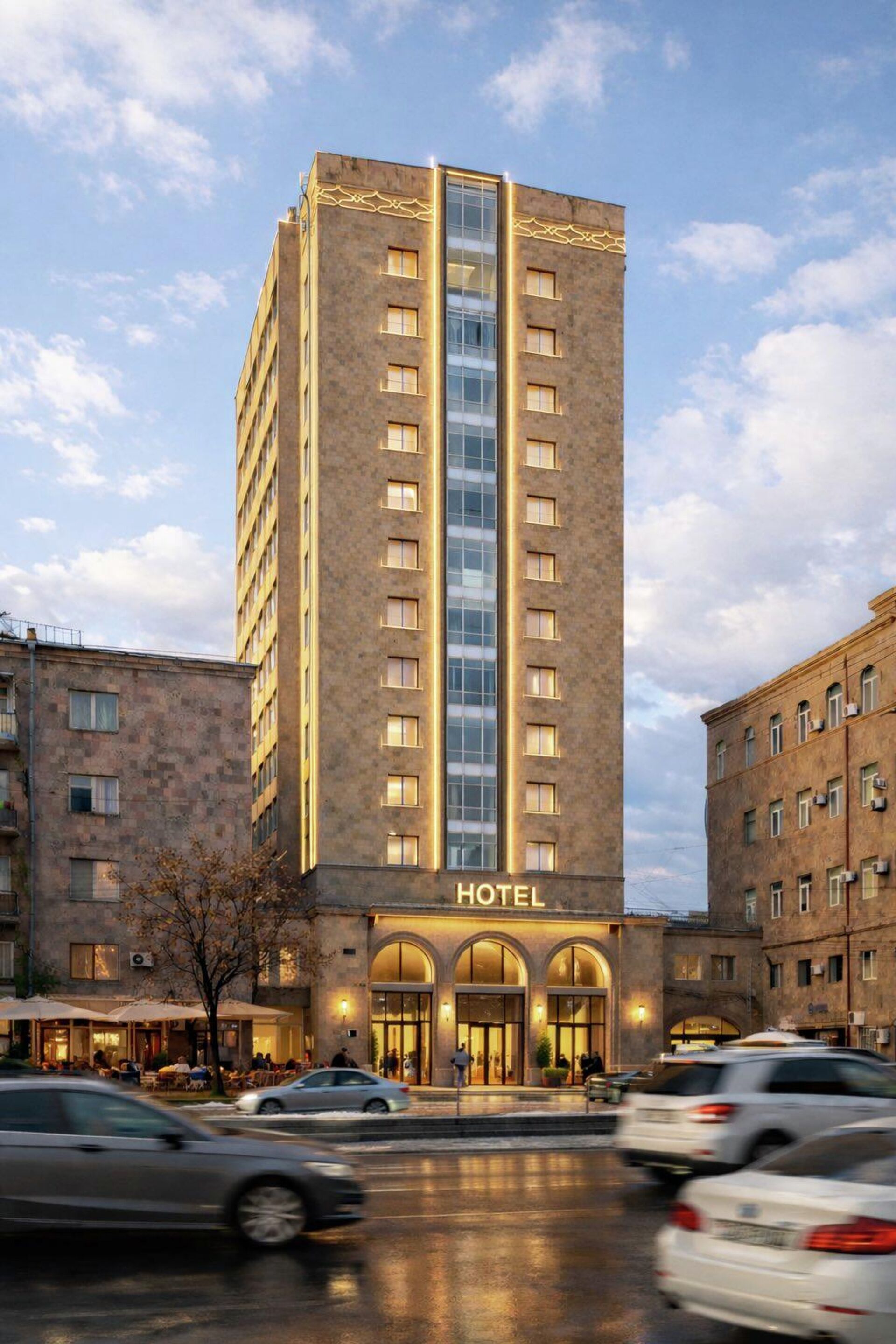 Нынешнее здание Дома печати в Ереване в будущем станет многофункциональным комплексом премиум-класса - Sputnik Արմենիա, 1920, 23.03.2026