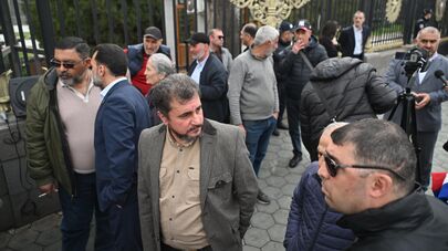 Акция протеста перед зданием Национального собрания (24 марта 2026). Еревaн