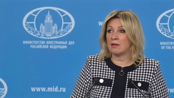 Мария Захарова во время брифинга (25 марта 2026). Москвa - Sputnik Армения