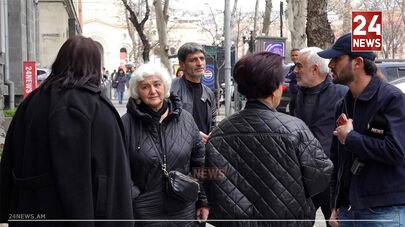 Акция протеста родственников погибших военнослужащих у Генпрокуратуры (26 марта 2026). Еревaн