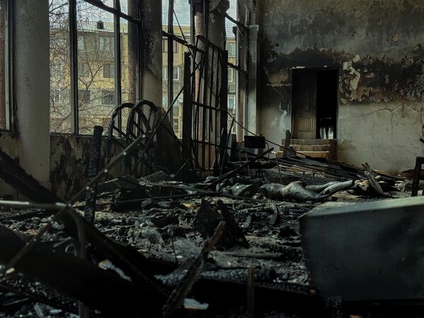 Հրդեհի հետանքները - Sputnik Արմենիա