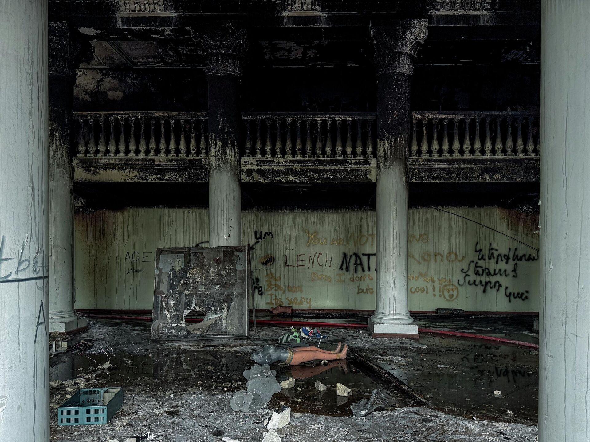 Последствие пожара в здании бывшего Дома культуры завода КанАЗ - Sputnik Արմենիա, 1920, 26.03.2026