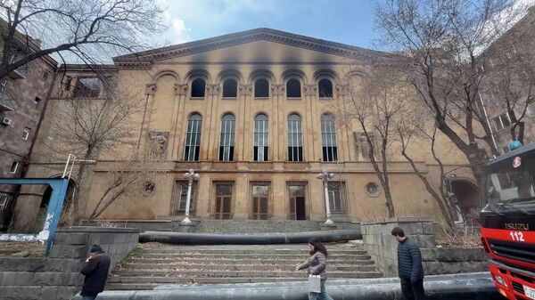 Կանազի մշակույթի տունը՝ երեկվա հրդեհից հետո - Sputnik Արմենիա