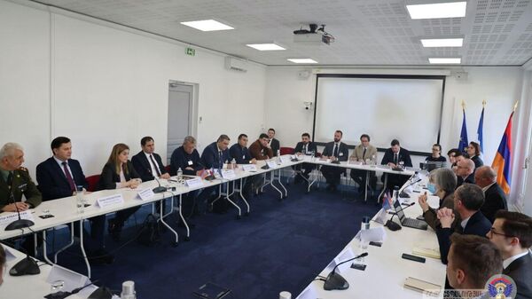 Պապիկյանը հանդիպել է ֆրանսիական ռազմական արդյունաբերության ներկայացուցիչների հետ - Sputnik Արմենիա