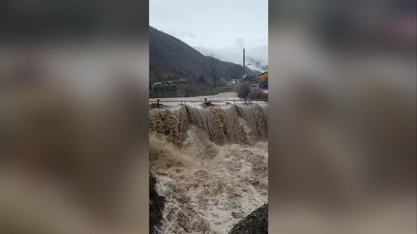 Հորդառատ անձրևների հետևանքով Սյունիքում գետեր են վարարել - Sputnik Արմենիա