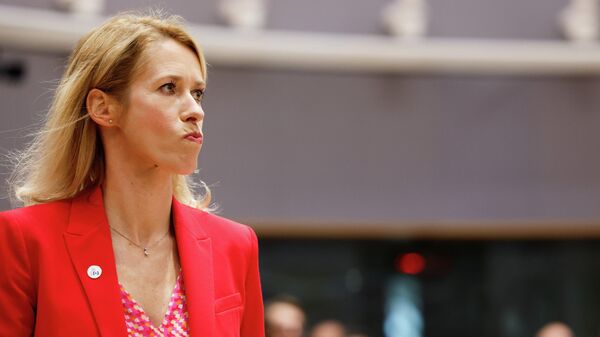 Глава внешнеполитического ведомства Европейского союза Кая Каллас - Sputnik Армения