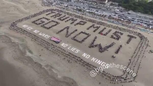 ԱՄՆ-ում միլիոնավոր մարդիկ փողոց են դուրս եկել՝ բողոքելով Թրամփի և Իրանի պատերազմի դեմ - Sputnik Արմենիա