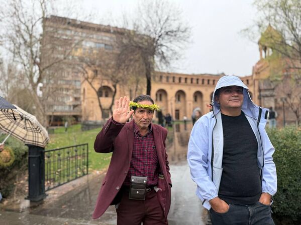 Ծաղկազարդը Երևանի Սուրբ Աստվածածին Կաթողիկե եկեղեցում - Sputnik Արմենիա