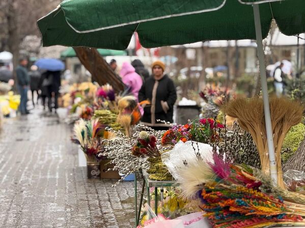 Ծաղկազարդը Երևանի Սուրբ Աստվածածին Կաթողիկե եկեղեցում - Sputnik Արմենիա