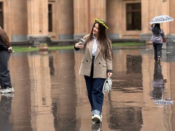 Ծաղկազարդը Երևանի Սուրբ Աստվածածին Կաթողիկե եկեղեցում - Sputnik Արմենիա