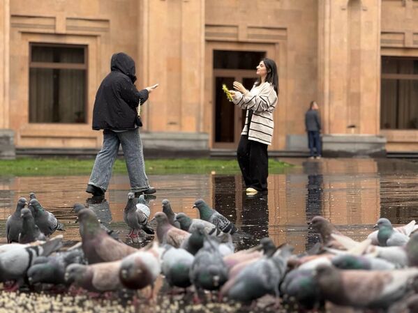 Ծաղկազարդը Երևանի Սուրբ Աստվածածին Կաթողիկե եկեղեցում - Sputnik Արմենիա